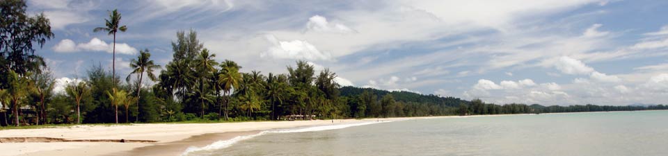 Verlassene Strände? Auf Khao-Lak ist das noch möglich, z.B. am Le Meridien